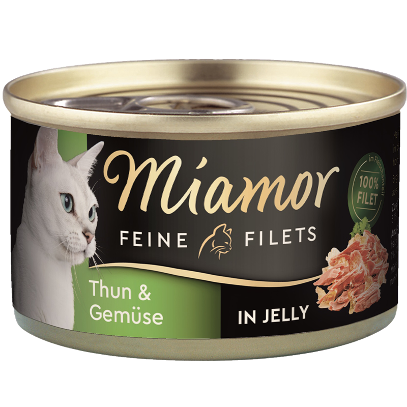 Miamor Feine Filets Thunfisch & Gemüse 185 g