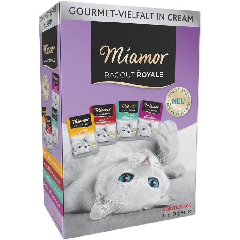 Miamor Multipack Ragout Royale Cream Vielfalt 1200 g