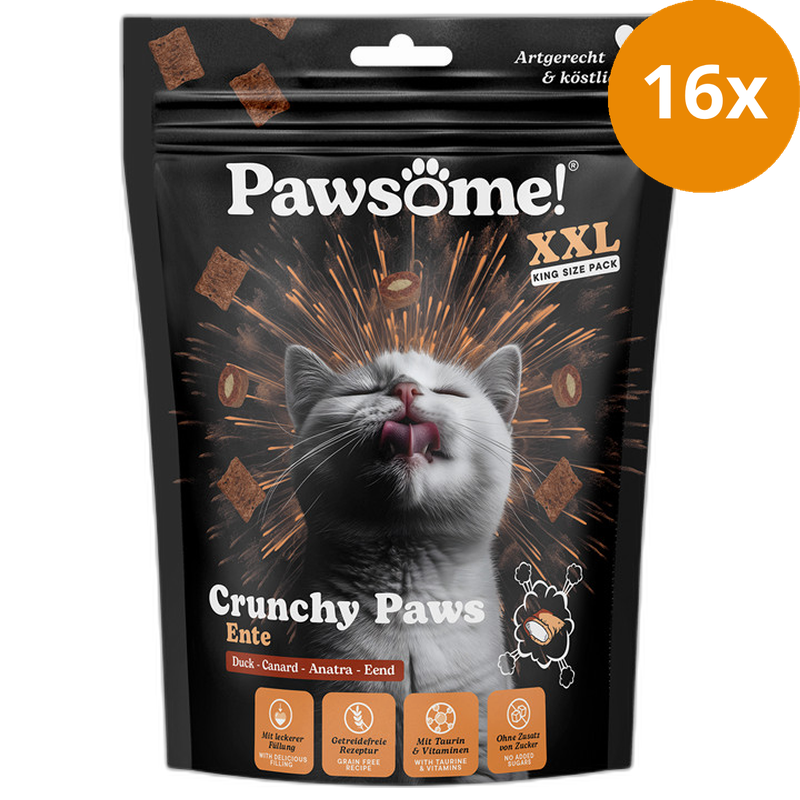Pawsome! Crunchy Paws Ente 150 g