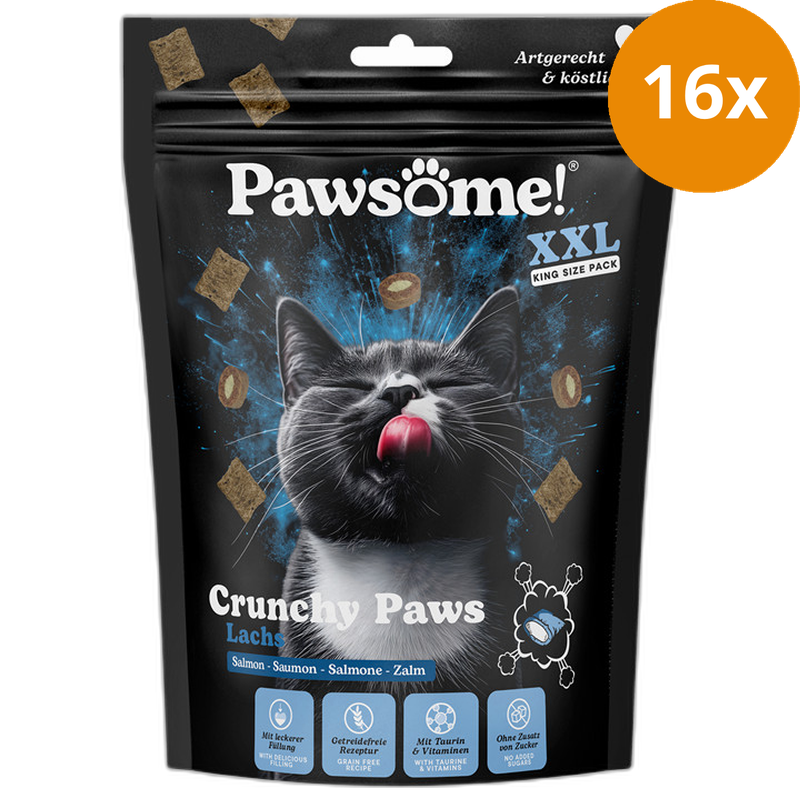 Pawsome! Crunchy Paws Lachs 150 g