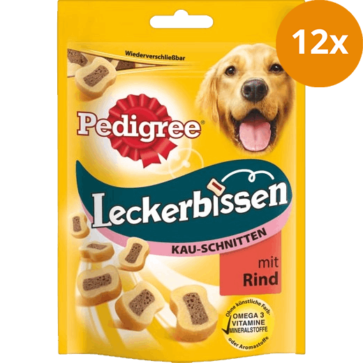 Pedigree Snack Leckerbissen Tasty Minis Rind+Geflügel