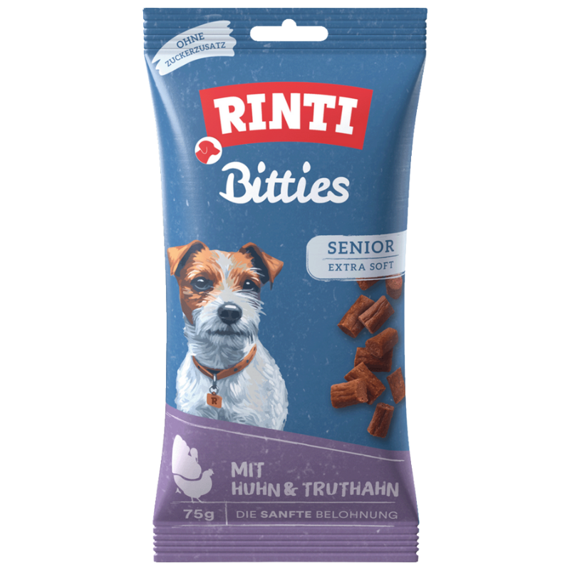 Rinti Bitties Senior Huhn & Truthahn 75 g