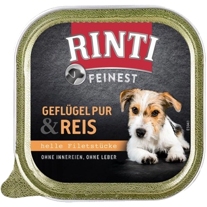 Rinti Feinest Geflügel Pur & Reis 150 g