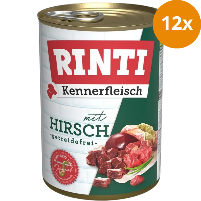 Rinti Kennerfleisch Hirsch 400 g