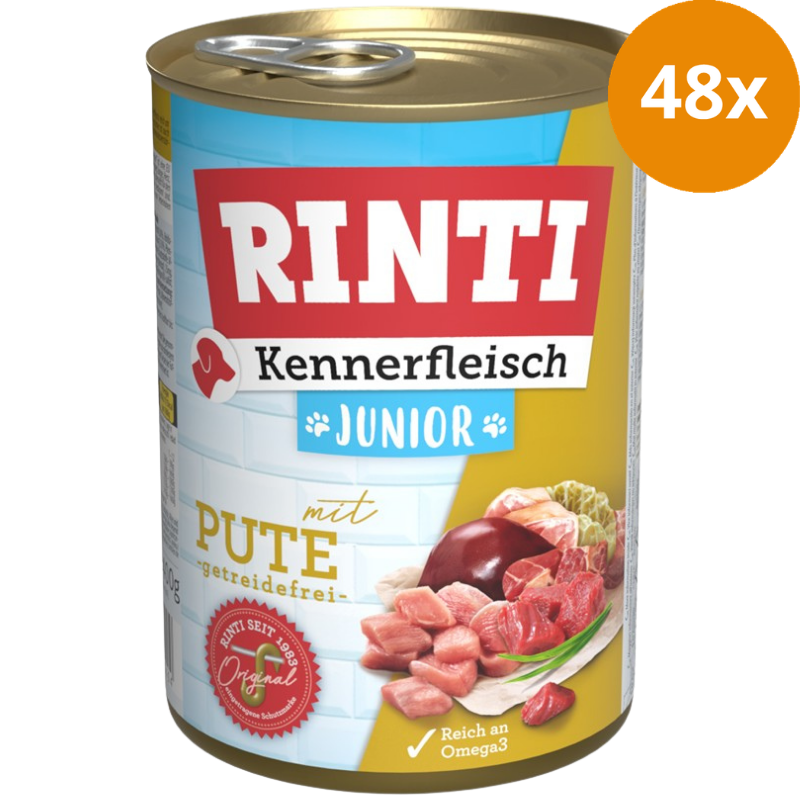 Rinti Dose Kennerfleisch Junior Pute 400 g