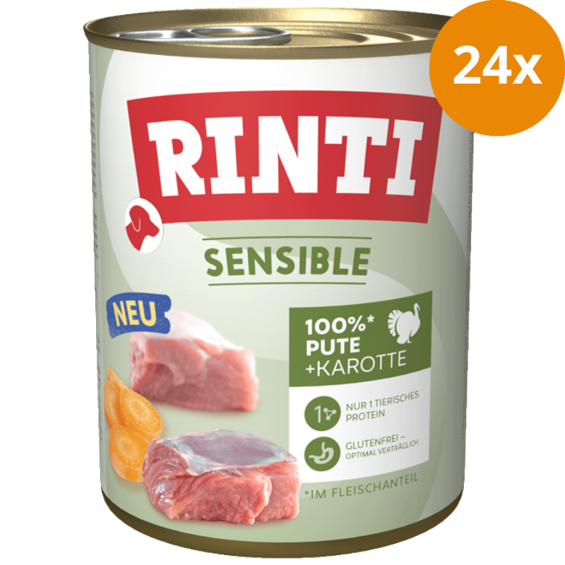 Rinti Sensible Pute & Karotte 800 g