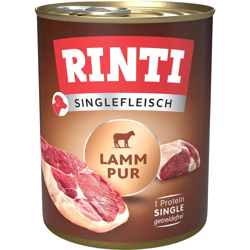 Rinti Singlefleisch Lamm Pur 800 g