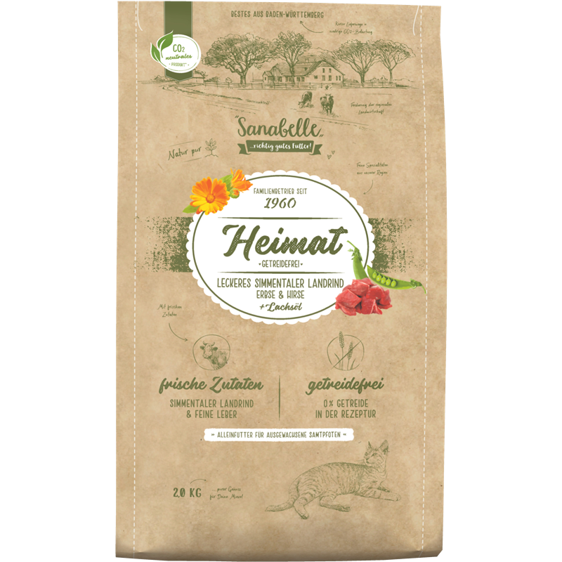 Sanabelle Heimat Getreidefrei Rind