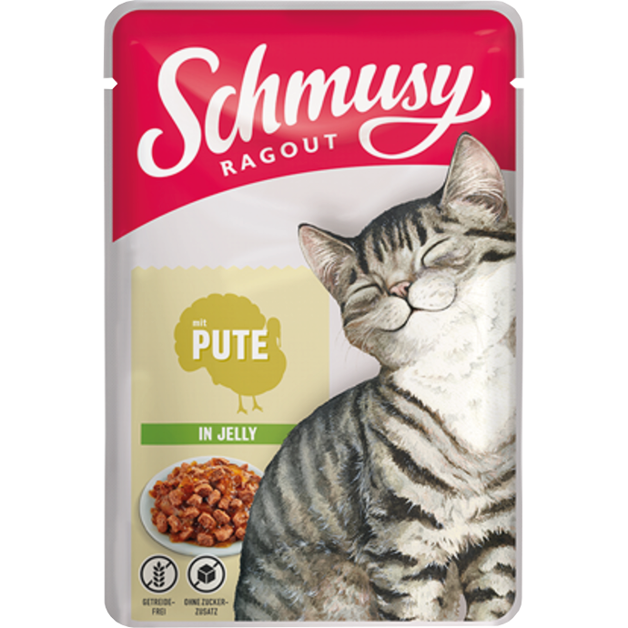 Schmusy Ragout in Jelly mit Pute 100 g