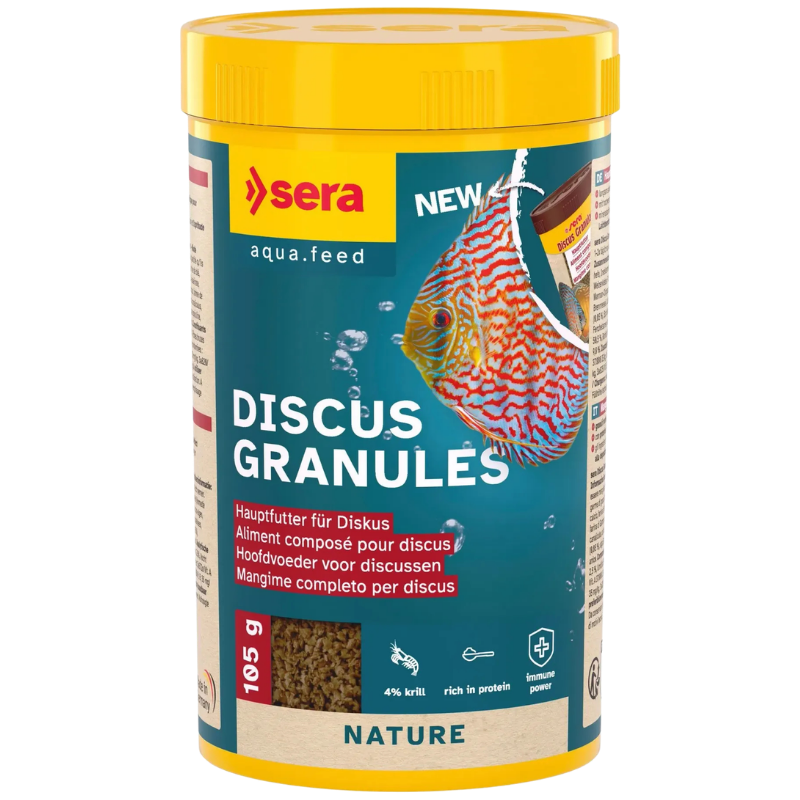 sera Discus Granulat Nature 250 ml