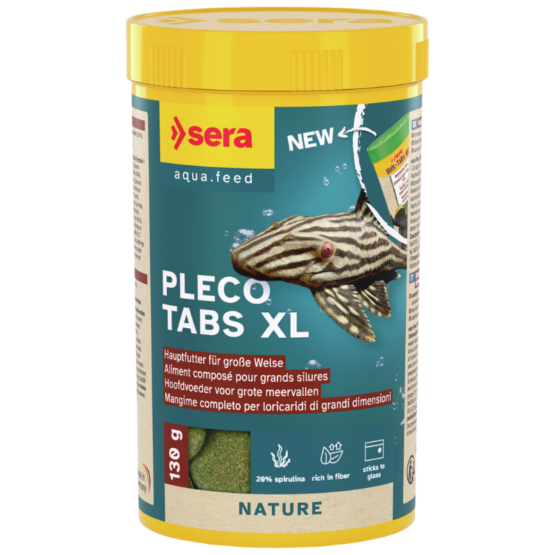 sera Pleco Tabs XL 250 ml