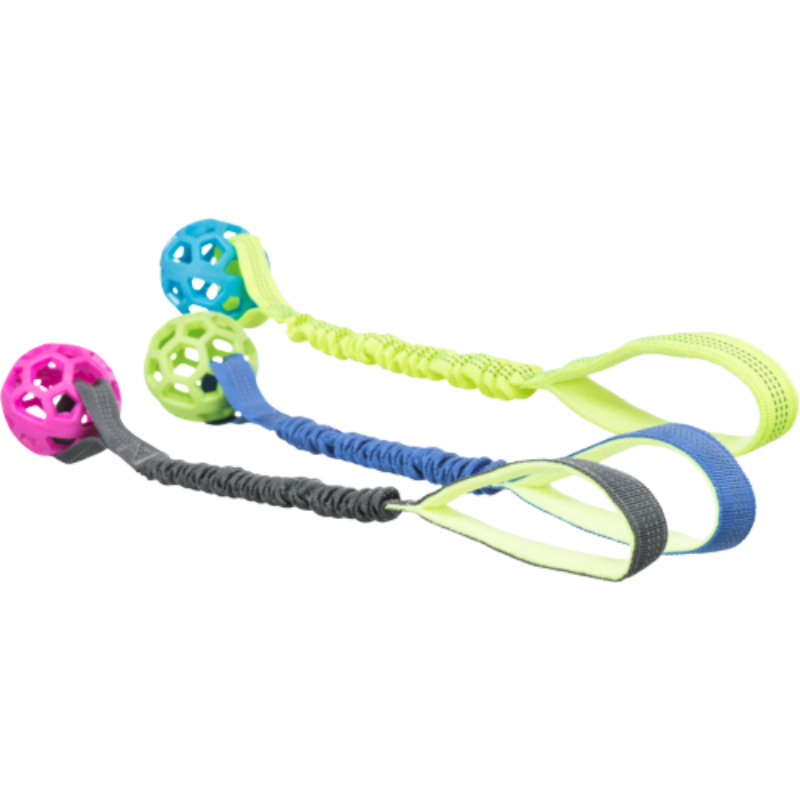 TRIXIE Bungee Tugger mit Ball, TPR