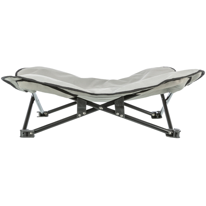 TRIXIE Camping-Bett mit abnehmbarem Bezug