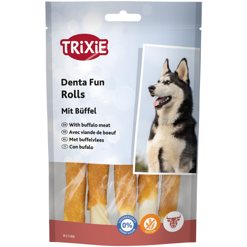 Trixie DentaFun Kaurollen Büffel 70 g / 5 Stück