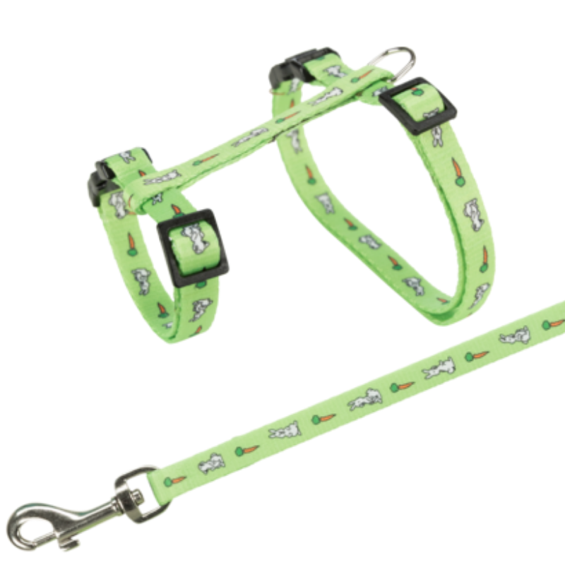 TRIXIE Geschirr mit Leine für Kaninchen