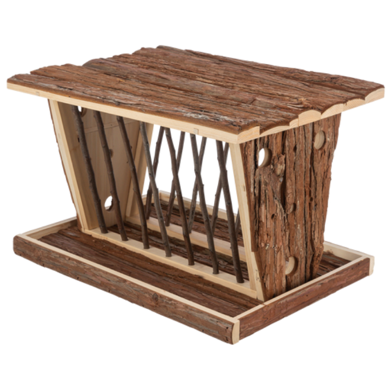 TRIXIE Heuraufe zum Aufstellen mit Boden