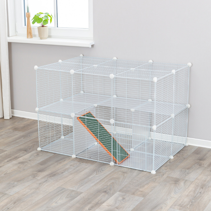TRIXIE Indoor Freilaufgehege, Metall/Kunststoff