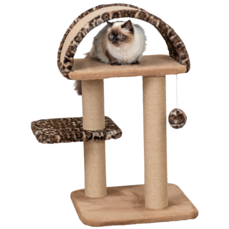 TRIXIE Kratzbaum Leo mit Jutekratzfläche