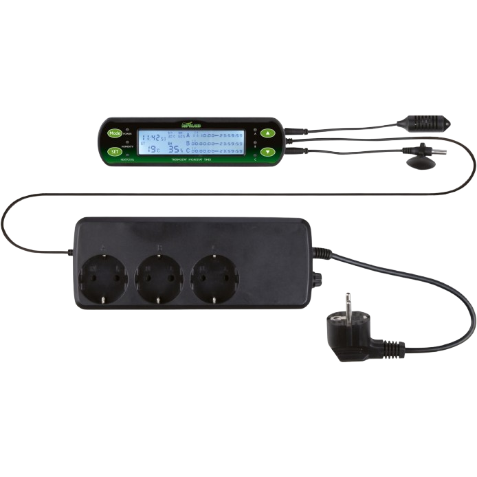 TRIXIE Thermostat/Hygrostat, digital, drei Schaltkreise