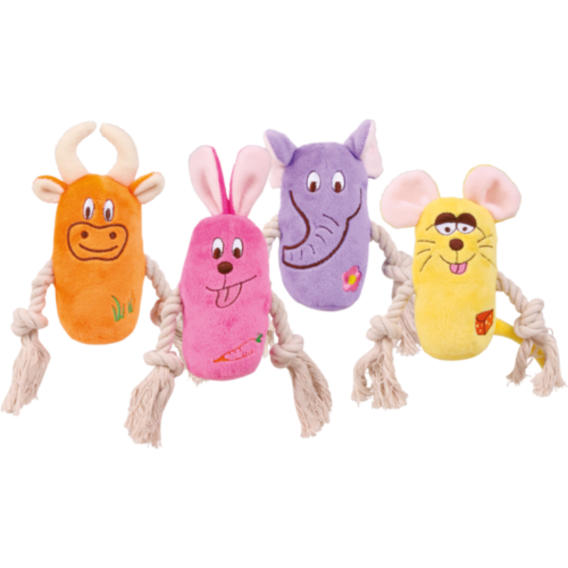 TRIXIE Tier mit Tau und Squeaker