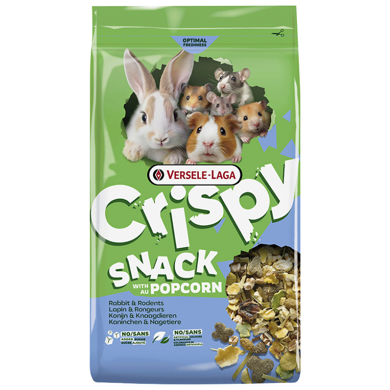 Versele Crispy Snack mit Popcorn 550 g