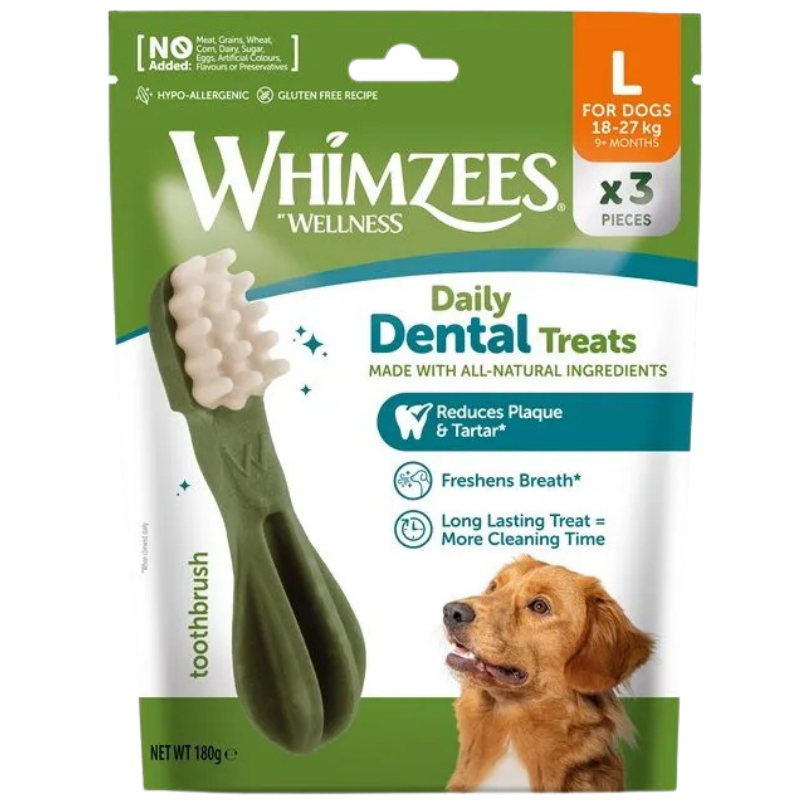 Whimzees Hundesnack Trial Pack Zahnbürste