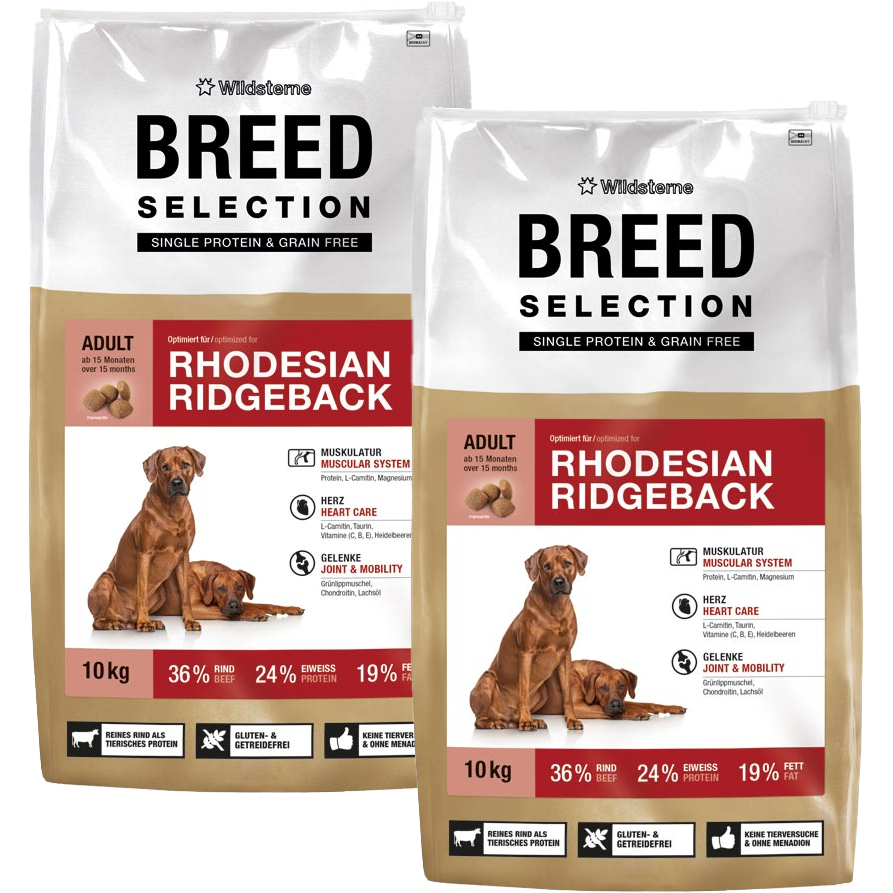 Wildsterne Breed Selection Adult Rhodesian Ridgeback