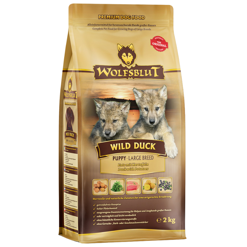 Wolfsblut Wild Duck Large Breed Puppy