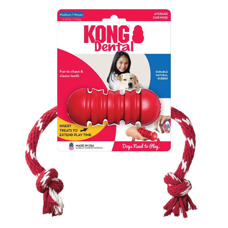 KONG Dental mit Seil