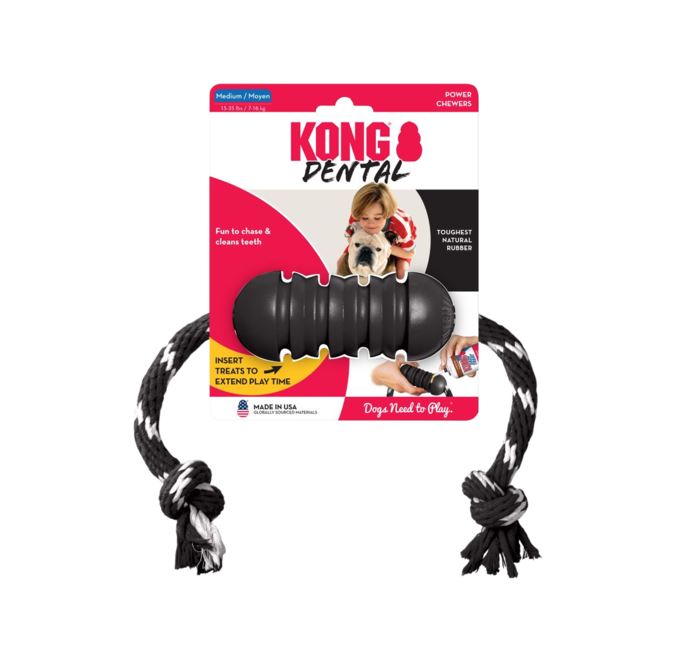 KONG Extreme Dental mit Seil