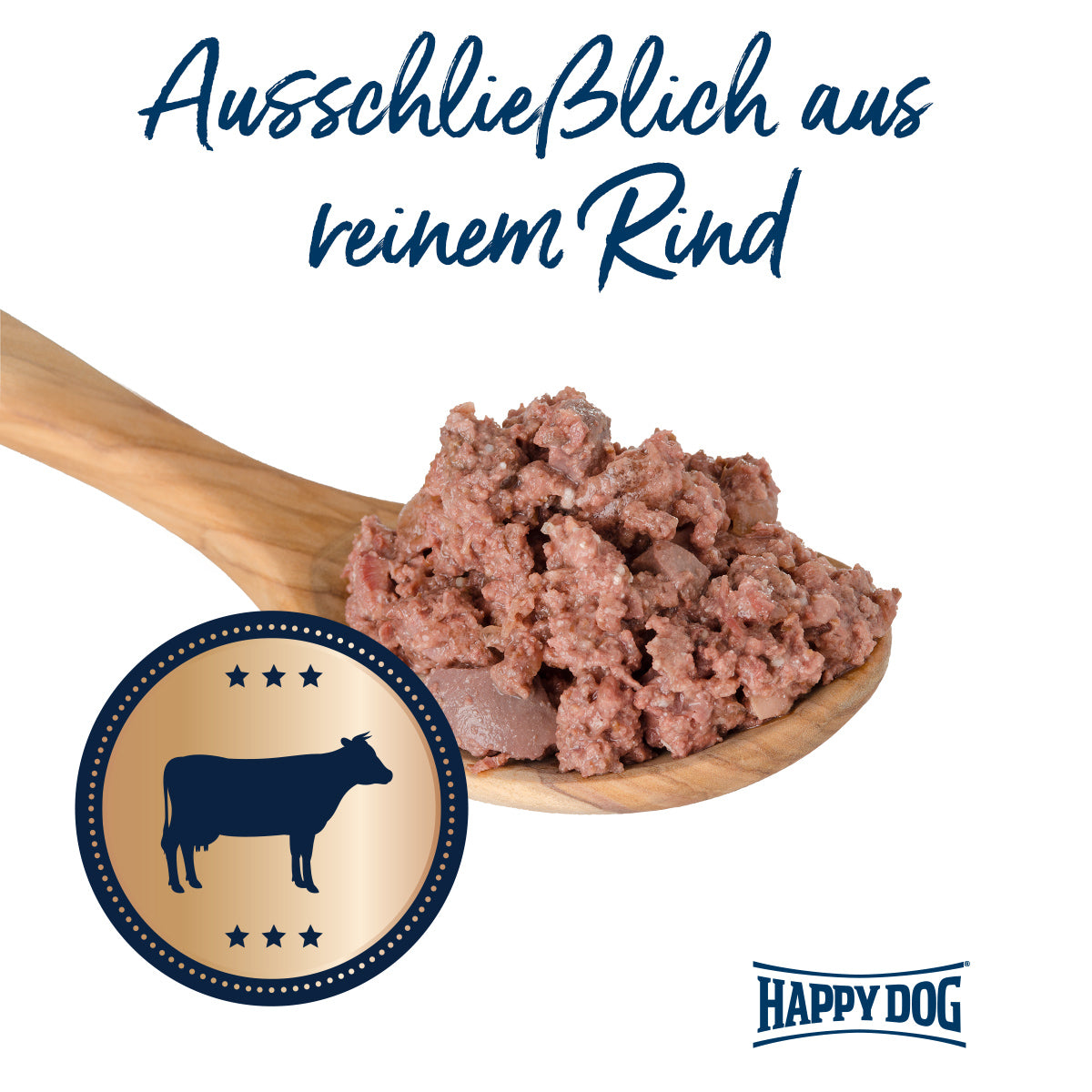 Happy Dog Sensible Pure Germany Rind Pur 400 g
