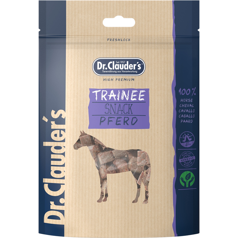 Dr.Clauder's Dog Snack Trainee Pferdefleisch 80 g