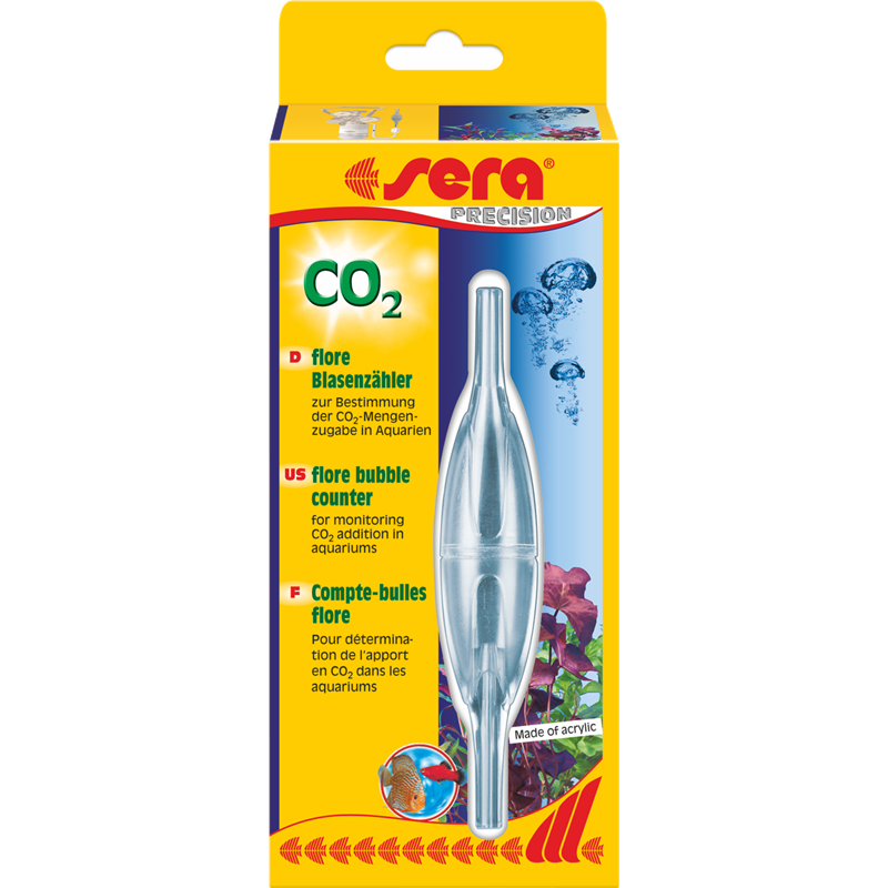 [Räumungsverkauf] Flore CO2 Blasenzähler - 1 Stück