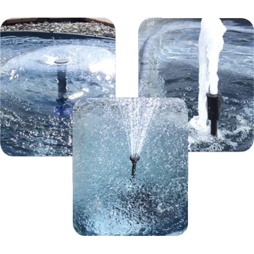 [Räumungsverkauf] Söll Wasserspiele - 3 Fontänenaufsätze