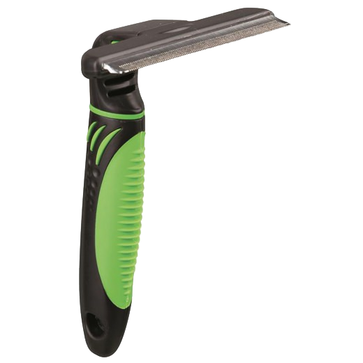 [Räumungsverkauf] TRIXIE Carding Striegel - Extra scharfe Klinge - 11 x 15 cm