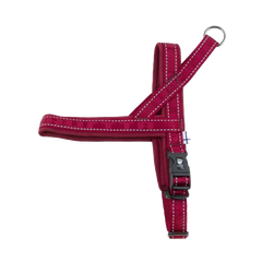 [Räumungsverkauf] Hurtta Casual Hundegeschirr weinrot - 3XS (28 – 35 cm)