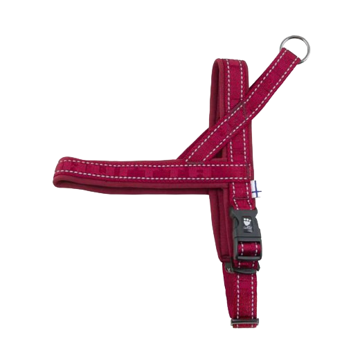 [Räumungsverkauf] Hurtta Casual Hundegeschirr weinrot - 3XS (28 – 35 cm)