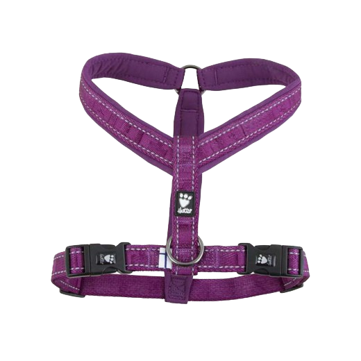 Hurtta Casual Y-Hundegeschirr violett - 3XS (28 – 35 cm)