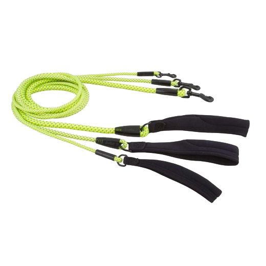 [Räumungsverkauf] Hurtta Dazzle Seil-Leine - 150 x 0,8 cm - gelb