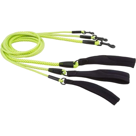 [Räumungsverkauf] Hurtta Dazzle Seil-Leine - 120 x 0,8 cm - gelb