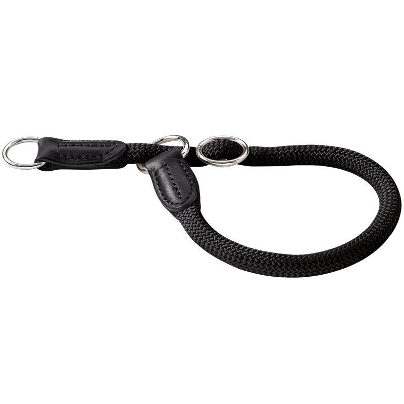 Dressurhalsung Freestyle - schwarz - M / L (50 cm)