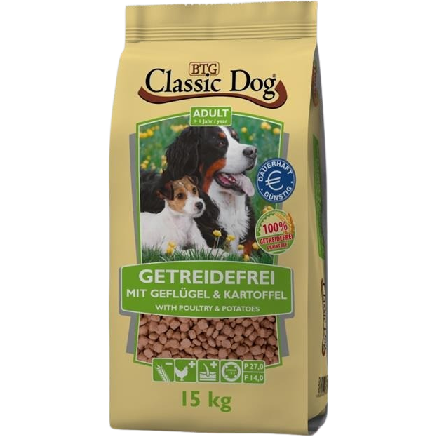 Getreidefrei - Geflügel & Kartoffel - 15 kg