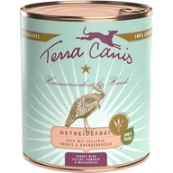 Terra Canis Menü Sensitive getreidefrei Pute mit Sellerie, Kürbis & Brunnenkresse 800 g