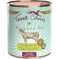 Menü Sensitive - getreidefrei - 800 g - Kalb mit Petersilienwurzel, Mango & Johannisbeere