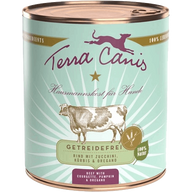 Menü Sensitive - getreidefrei - 800 g - Rind mit Zucchini, Kürbis & Oregano