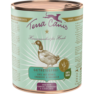 Terra Canis Menü Sensitive getreidefrei Ente mit Kürbis, Erdbeeren & Holunder 800 g