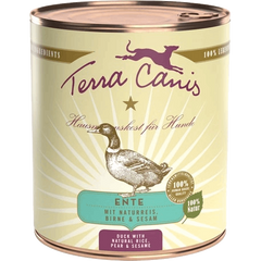 Terra Canis Menü Classic Ente mit Naturreis, Roter Bete, Birne & Sesam 800 g