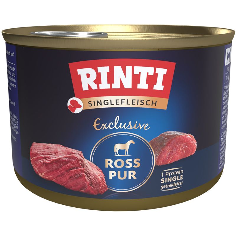Rinti Singlefleisch Ross Pur 185 g