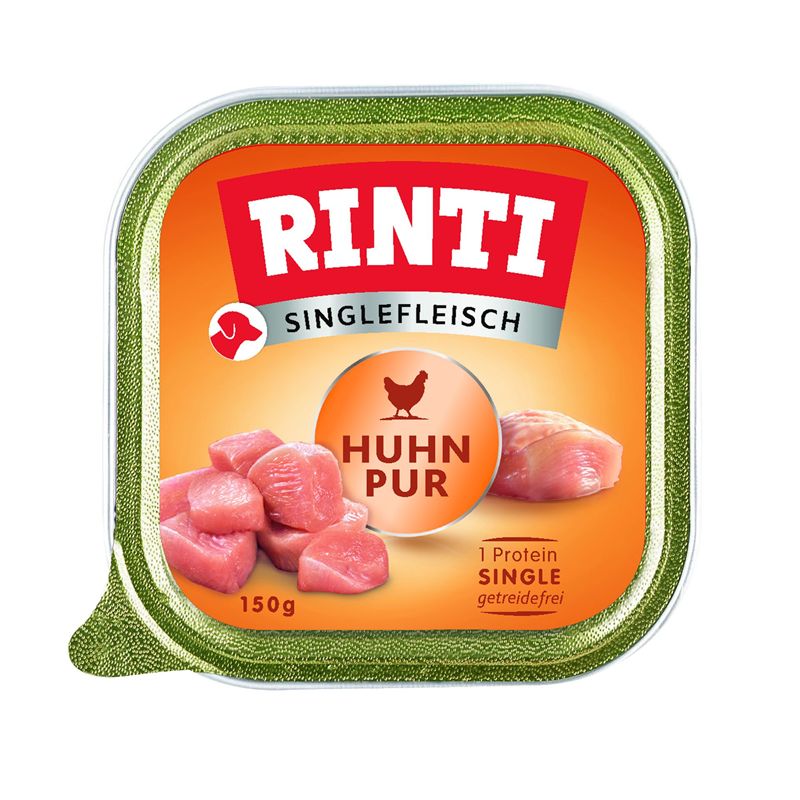 Rinti Singlefleisch Schale Huhn Pur 150 g