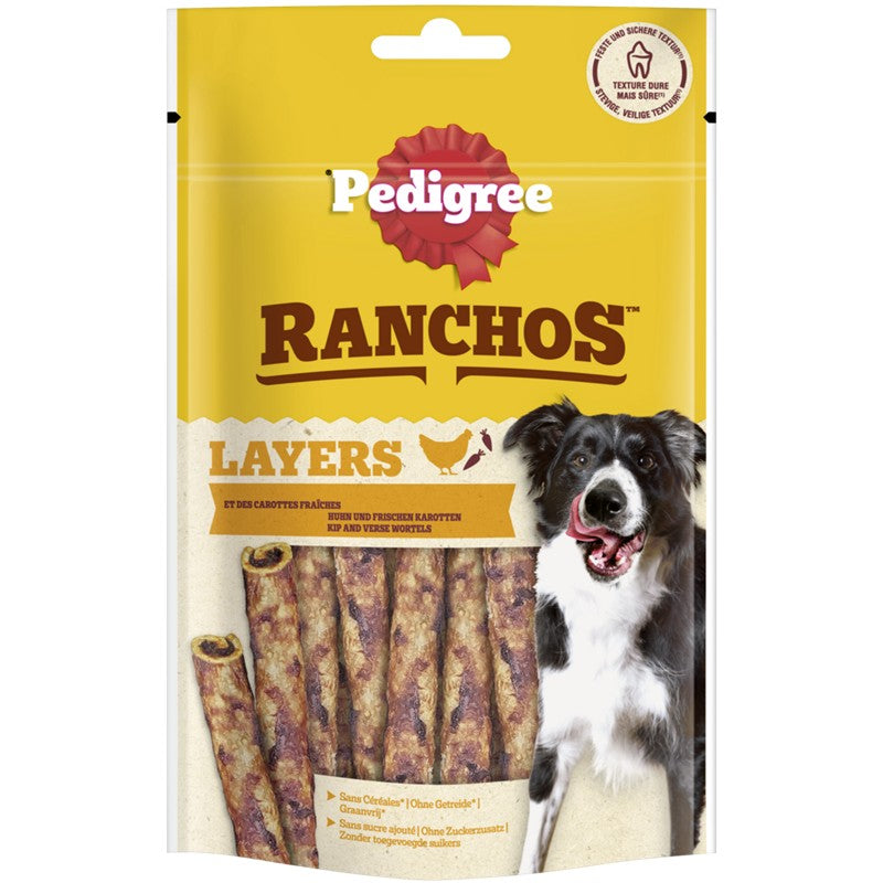 Pedigree Ranchos Layers mit Huhn 60g